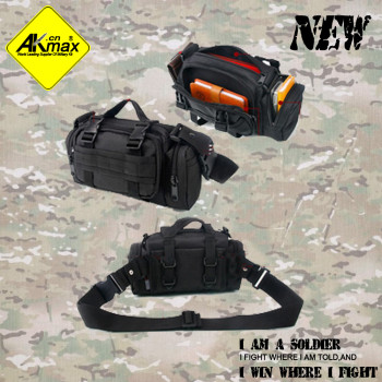 Akmax attack tactical waist pack ride bag outdoor portable waist pack