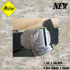 Akmax fashion navy belt casual belt
