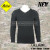Akmax Wool/Acrylic Mens commando sweater military V neck pullover sweater men fashion sweater