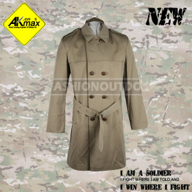 AKMAX  Khaki fashion coat military coat warm jacket fashion jacket