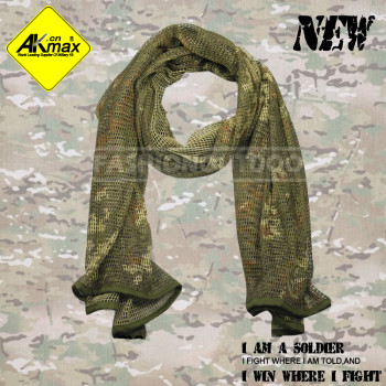 Akmax camoflage military scarf with high quality 100% cotton