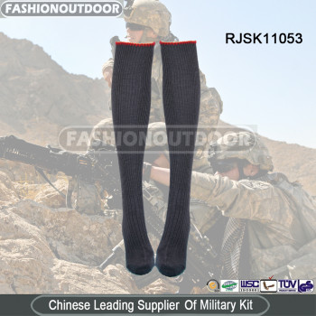 AKMAX High quality gray military socks napped socks army socks with nylon and acrylic