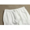 Men's linen mixed summer white breathable casual pants trousers