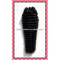 2012New cheap wholesale virgin kinky curly Brazilian human hair
