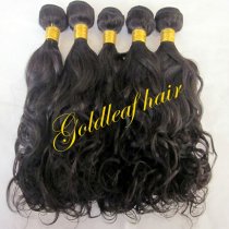 Wholesale natural black virgin brazilian hair extension