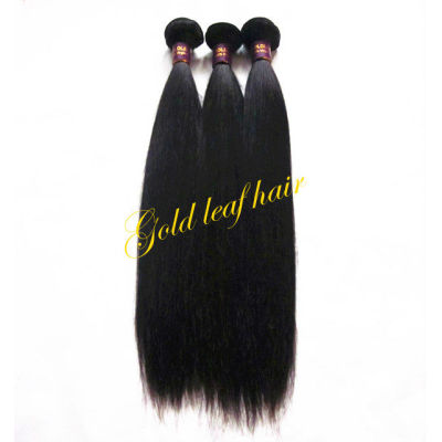 2012Hot Sale Straight Naturl Color 100% virgin malaysian Hair Extension