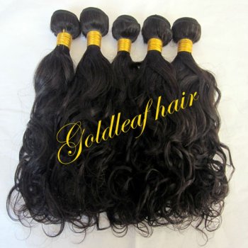 Wholesale Romanve Curly Virgin Indian Hair Extension