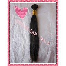 2012Hot Sale Straight Naturl Color 100% Brazilian Virgin Human Hair Bulk