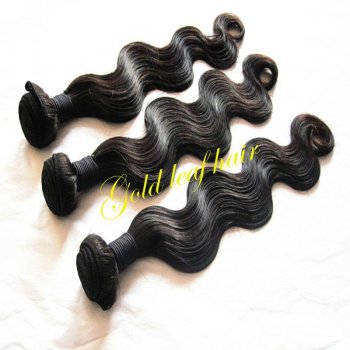 2012Hot sale cheaper Body wavy brazilian hair weaving