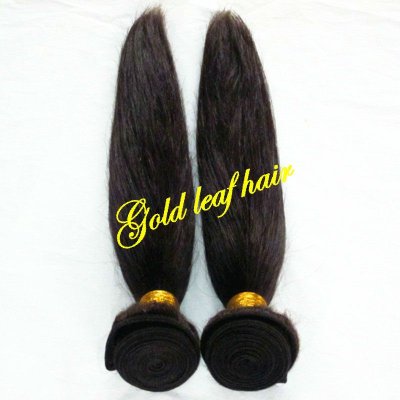 Chearper Whosale virgin human hair,natural color human hair extensions