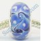 Free Shipping!Vnistar silver plated core glass beads with blue color-PGB357 size 9*14mm, beads color, sold as 20pcs each pack