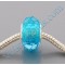 Free Shipping! Silver plated core facet resin bead PGB515, cyan bead with size in 9*15mm, sold as 60pcs each pack