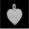 Free shipping! Wholesale rhodium plated heart charms UC309 with mum stamped,sold in 15 pcs per pack