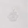 Free shipping! Wholesale high quality  flower clasp charms HCC302-1, sold in 10pcs per pack