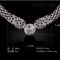 Free shipping! Vnistar snake jewelry sets, necklace and stud earring, round crystal, VN339, earring size 15*35mm , sold in 1set per pack