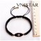 Free shipping! Macrame bracelet, eye shaped bead bracelet, SBB334, eye size 12*34mm,  sold in 5pcs per pack