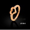 Free shipping! Fashion jewelry rings, heart ring, wedding ring, JZ139-2, unadjustable size, sold in 5pcs per pack
