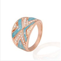 Free shipping! Rings, fashion jewelry shell rings, JZ206, unadjustable size, sold in 5pcs per pack