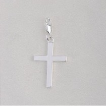 Free shipping! Wholesale high quality double silver plated cross clasp charms HCC298-1, sold in 5pcs per pack