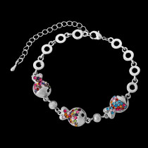 Free shipping! Bracelets, fashion fish bracelet, VB011, length in 17.5cm,  sold in 2pcs per pack