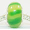 Free Shipping! Vnistar silver plated core glass beads PGB015, green beads in bulk size in 14*10mm, sold as 20pcs each pack