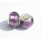Free Shipping! Vnistar wholesale silver plated glass beads PGB102,  purple glass beads in stock size in 14*10mm, sold as 20pcs each pack