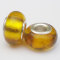 Free Shipping! Vnistar wholesale silver plated glass beads PGB133,  yellow copper beads in stock size in 14*10mm, sold as 20pcs each pack
