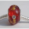 Free Shipping! Vnistar silver plated core glass PGSS085,  copper beads size in 14*9mm, sold as 20pcs each pack