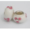 Free Shipping! Vnistar glass beads PGSS054,9*14mm,with stones and silver plated core, sold as 20pcs each pack