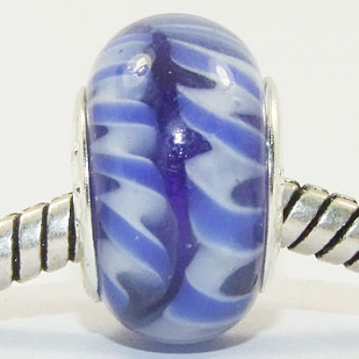 Free Shipping! Vnistar silver plated core glass beads PGB382,blue beads in 9*14mm, sold as 20pcs each pack