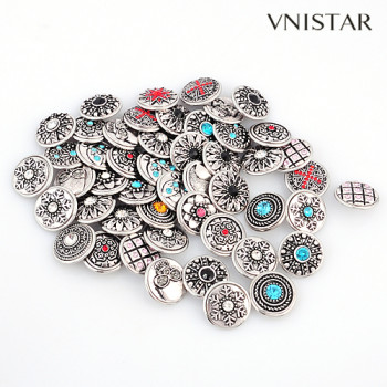 1bag=50pcs=USD15, mixed chunk charms, button chunk with stones, chunk accessories, NC-MIX8, size in 18mm, sold per pkg of 50pcs