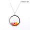 Pendants, floating charm locket pendant, necklace accessories, VSP089, size in 30*36mm, 1pcs/pack