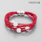 Bracelets, multi-strands bracelet, magnetic closure, 10mm rhinestones ball, VSB099, length in 19cm,5pcs/pack