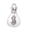 Charms, purse charm, wallet charm, $ stamped, charm accessories, AC017, size in 10*17mm, 100pcs/pack