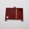 FR4 HDI PCB with Red Solder-mask printed circuit board manufacturer