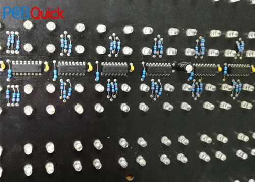 PCB prototype manufacturing: LED traffic signal display PCB assembly
