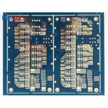 Express fabrication fr4 pcb stencil -Blue multilayer circuit board