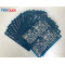 Express fabrication fr4 pcb stencil -Blue multilayer circuit board