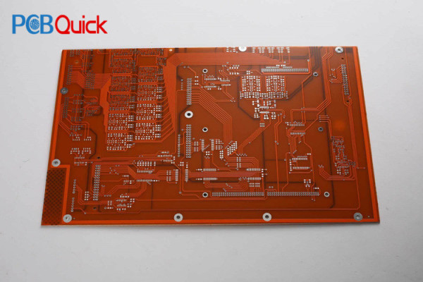 4 Layer PCB Circuit Board With Orange Soldermask