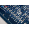 Double Layer Blue Soldermask HAL-Free PCB Board ​quick turn pcb
