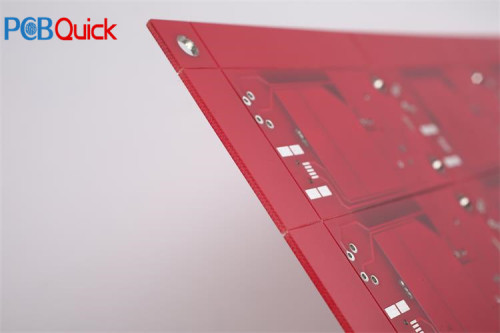 2Layer Red Soldermask HAL-Free PCB circuit board manufacturer