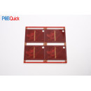 FR4 0.4mm 4layer PCB multilayer circuit board With Mirror makeup