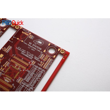 FR4 0.4mm 4layer PCB multilayer circuit board With Mirror makeup