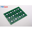 FR4 Multilayer PCB Manufacturing With Blue Peelable Mask Layer