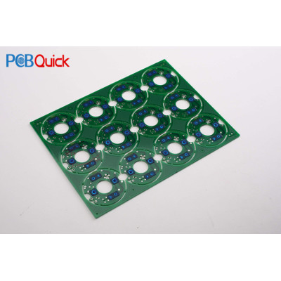 FR4 Multilayer PCB Manufacturing With Blue Peelable Mask Layer