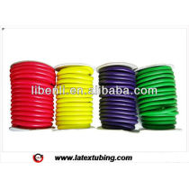 Heavy rubber gym resistance tubes
