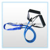 Resistance tubes in blue with middle woven