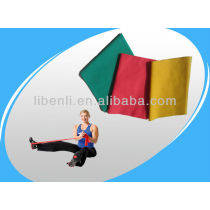 Promotional latex stretch bands for fitness