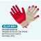 Female and male customized 12, 13, 14 inch knitted latex cotton Coated Work Glove