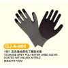 Ladies and mens open back safety Nitrile Coated Work Glove, customized Gloves